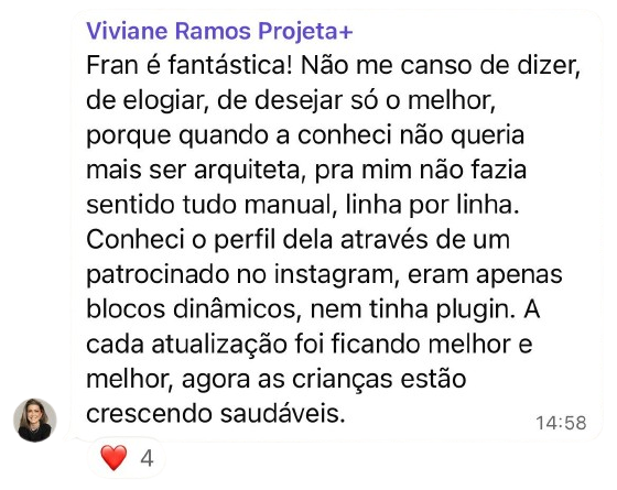 Comentário da comunidade 01